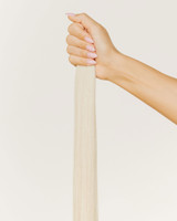 Ashy White Blonde Hair Extensions