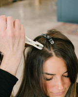 Ivory Tape Clamp For Hair Extensions